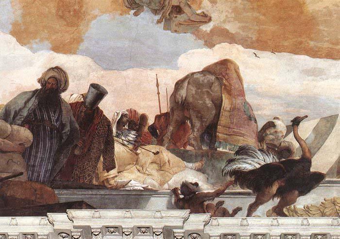Giovanni Battista Tiepolo Apollo and the Continents China oil painting art